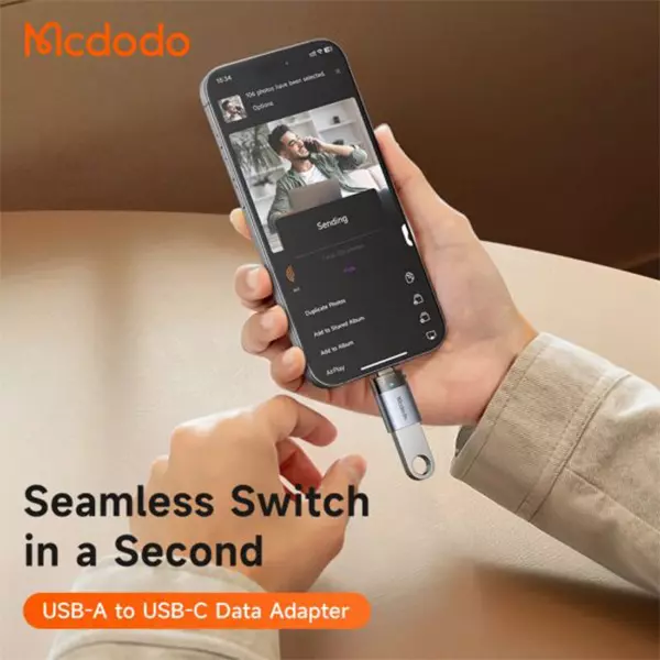 مبدل OTG یو اس بی به تایپ سی مک دودو مدل OT-7400