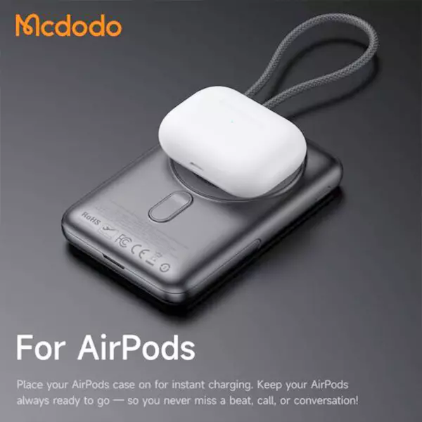 پاوربانک وایرلس شارژر 10000 مک دودو مدل MC-6320