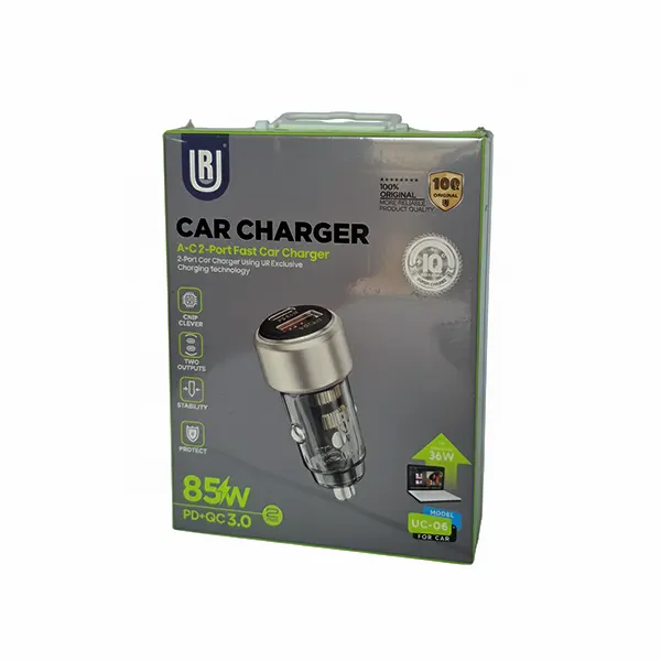 شارژر فندکی 85 وات یو آر مدل UC-06