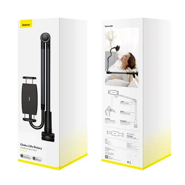 پایه نگهدارنده گوشی موبایل و تبلت رومیزی بیسوس مدل LUZQ000013