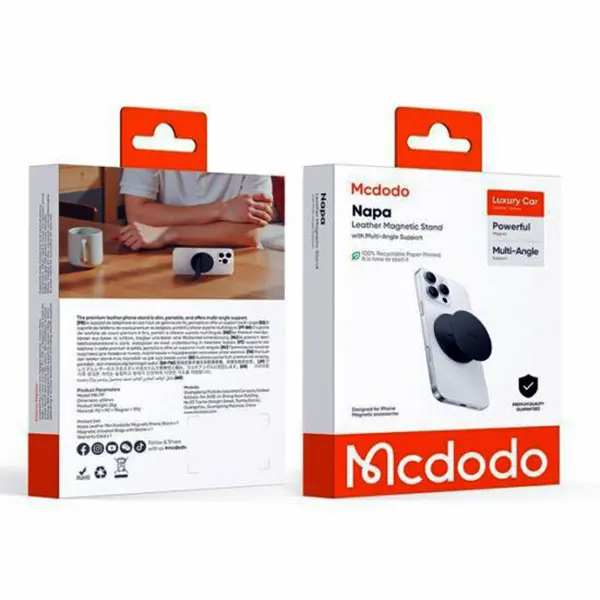 پاپ سوکت و هولدر انگشتی مگنتی مک دودو مدل MR-7910