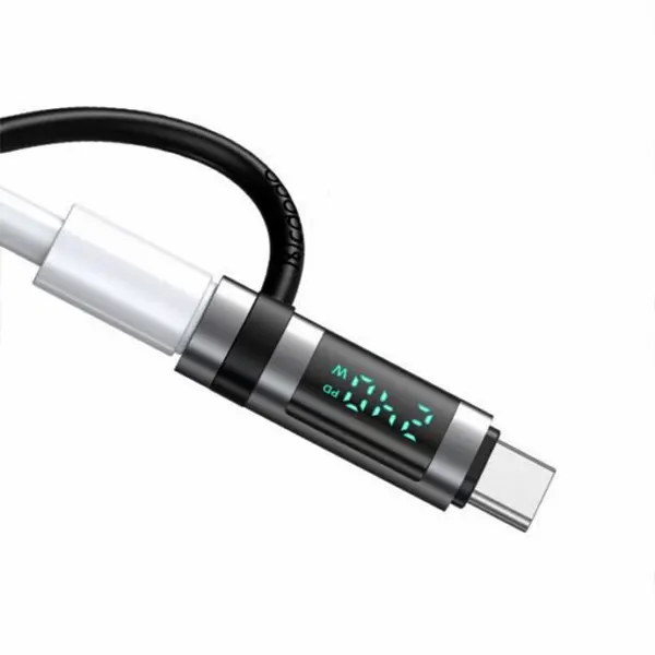 تبدیل تاپ سی به تایپ سی مک دودو مدل OT-2620 نمایشگر دیجیتال