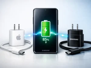 آیا میتوان از شارژر آیفون برای سامسونگ استفاده کرد؟