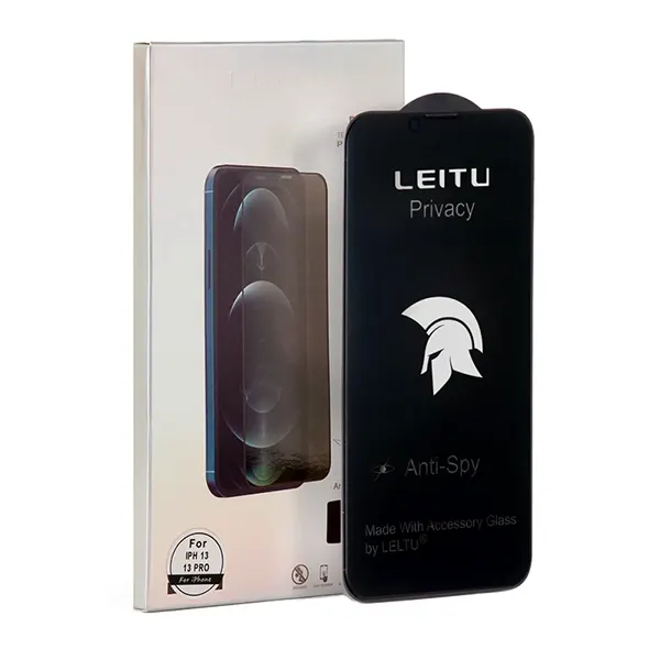 گلس محافظ صفحه حریم شخصی گوشی اپل iPhone 13 Pro لیتو مدل Privacy