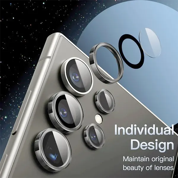 محافظ لنز دوربین گوشی سامسونگ Galaxy S25 Ultra لیتو